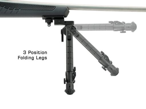 UTG Recon 360 TL Bipod, 8"-12" Center Height, Picatinny - Image 3