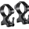 Hawke Precision Steel High 34mm Rings, Weaver