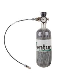 Air Venturi 100 cu-in Carbon Fiber Air Tank w/ Valve and Hose