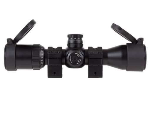 UTG BugBuster 3-12X32 Scope, 1/3 MOA AO, Mil-dot Reticle, Med. Dovetail Rings - Image 3