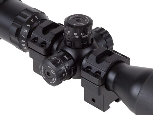 UTG BugBuster 3-12X32 Scope, 1/3 MOA AO, Mil-dot Reticle, Med. Dovetail Rings - Image 5