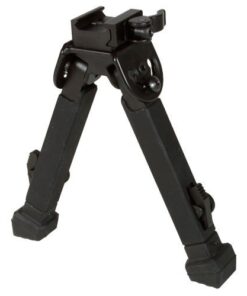 UTG Foldable Metal Bipod, Quick-Detach, Telescoping Legs